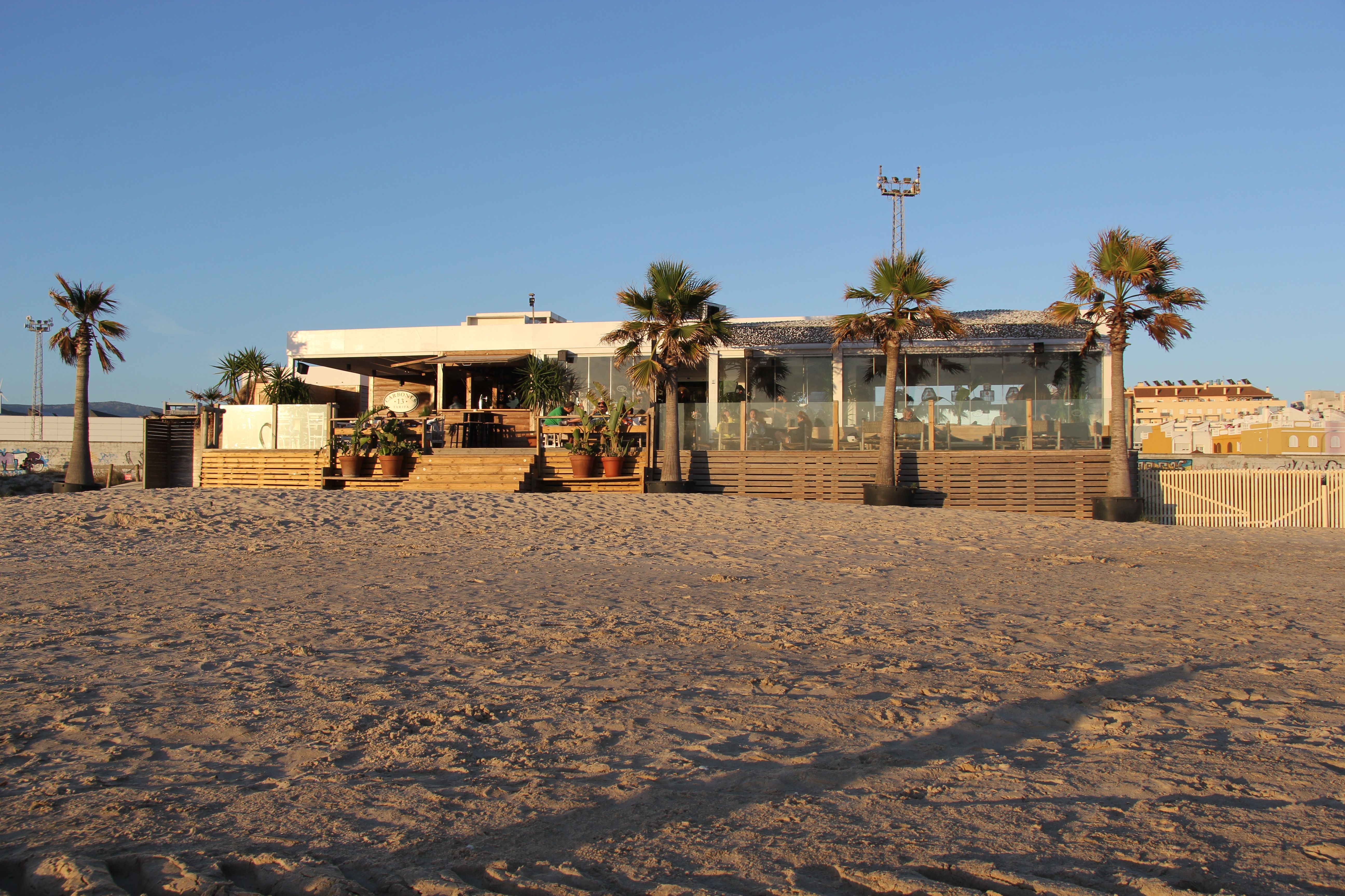 Un chiringuito de Tarifa. Archivo.