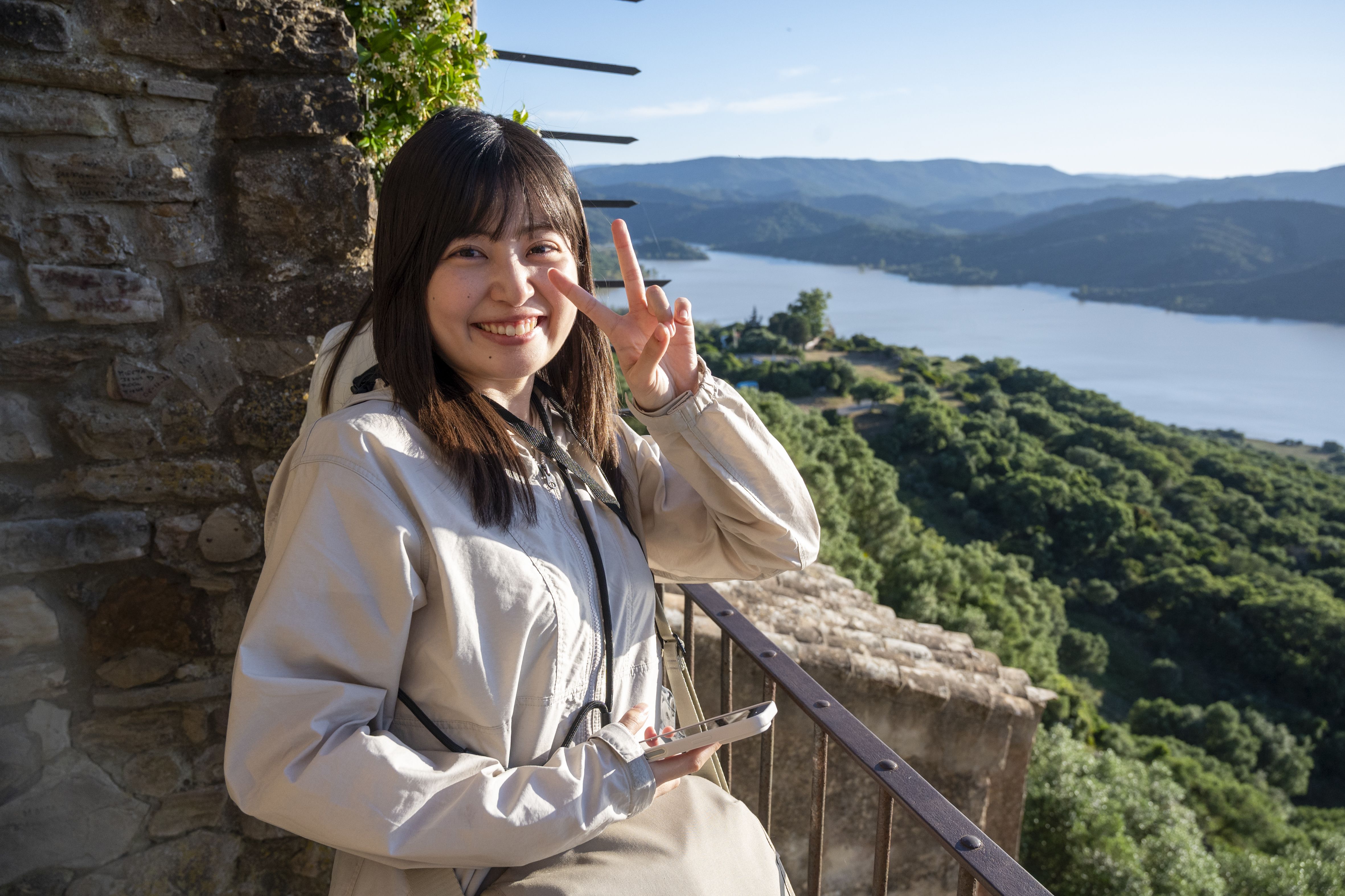 Participante japonesa de la Asamblea de los Pueblos Más Bonito del Mundo, en Castellar. Participante japonesa de la Asamblea de los Pueblos Más Bonito del Mundo, en Castellar.