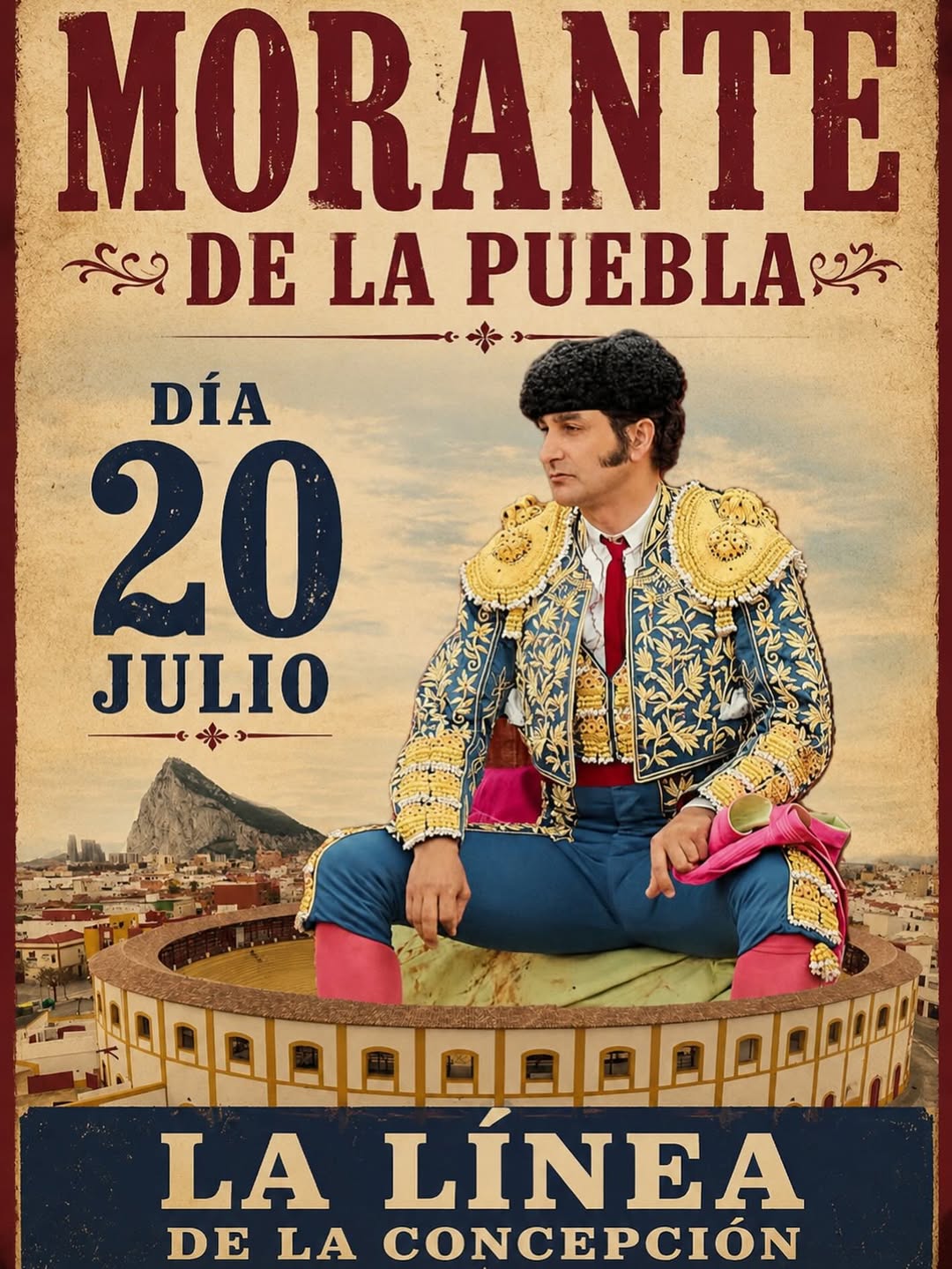 Morante de la Puebla estará en la Velada y Fiestas de La Línea 2026 Morante de la Puebla estará en la Velada y Fiestas de La Línea 2026