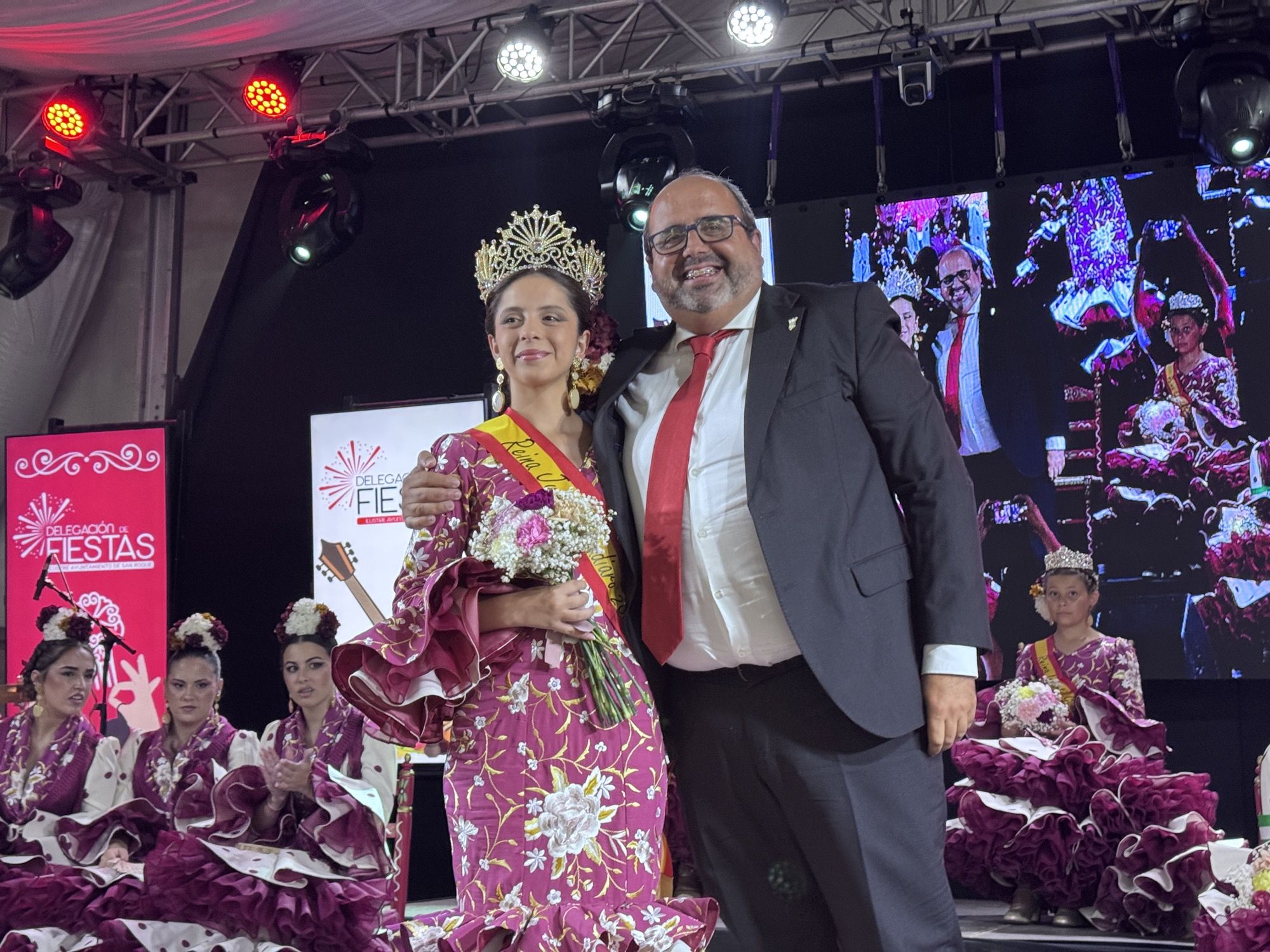 La Feria de Guadiaro ya está en marcha tras una emotiva noche de Coronación