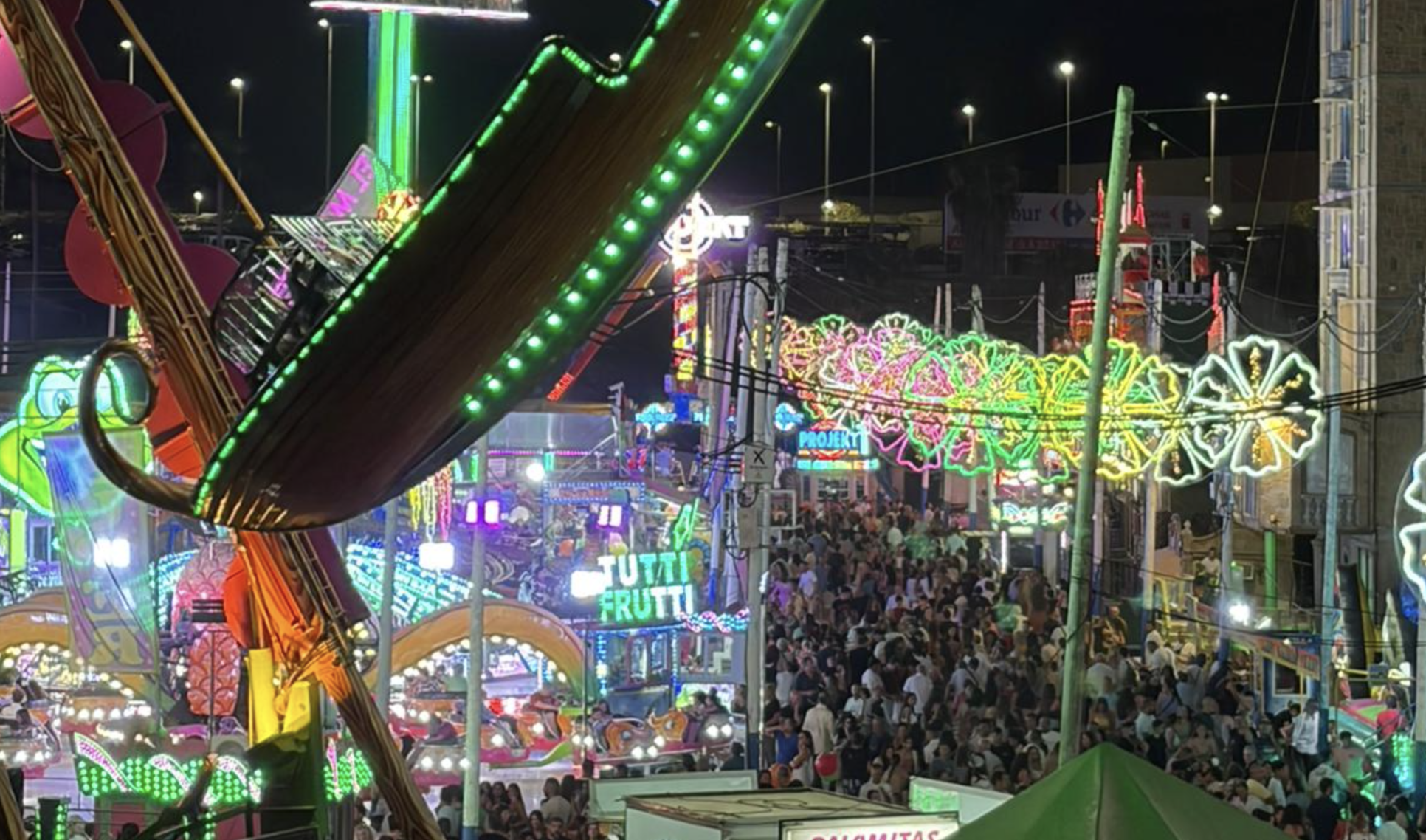 La Feria Real de Algeciras se despide entre miles de personas que apuran sus últimos instantes
