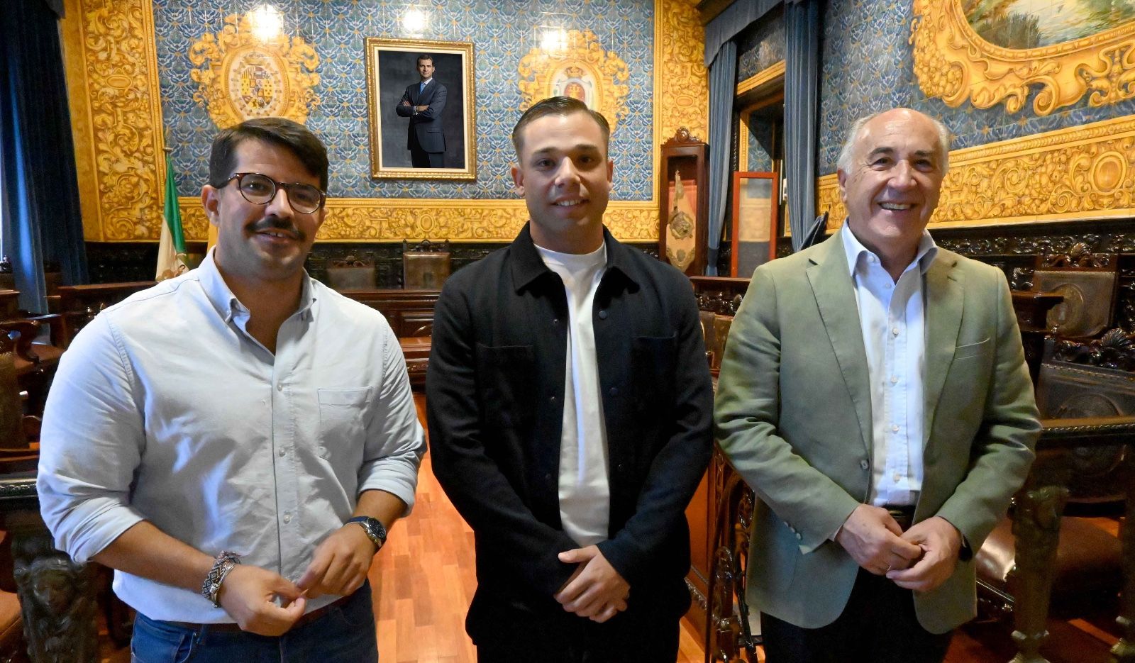 Algeciras reconoce al futbolista algecireño Álvaro Leiva, jugador del Real Madrid
