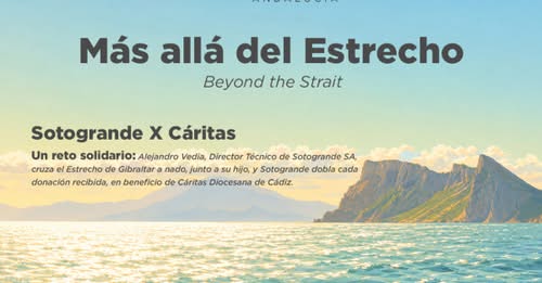 Sotogrande impulsa ‘Más allá del Estrecho’, un reto solidario en beneficio de Cáritas San Roque