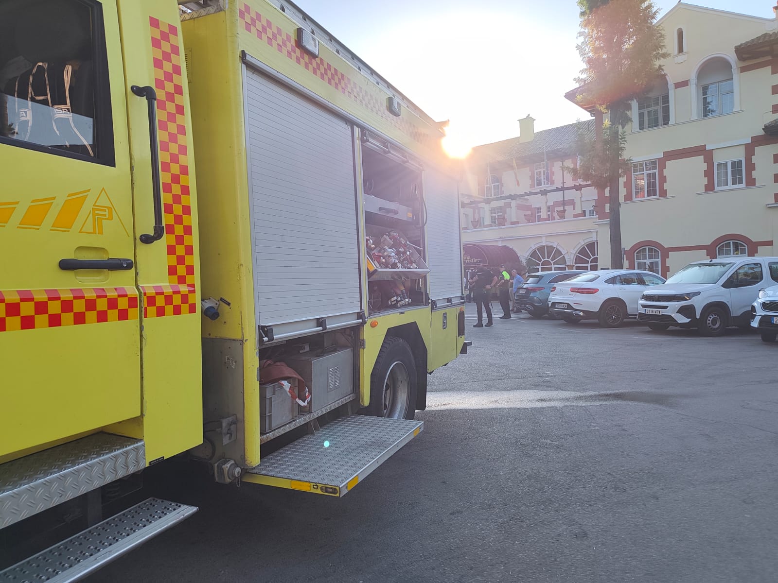 Sofocado un incendio registrado en una habitación del hotel Reina Cristina