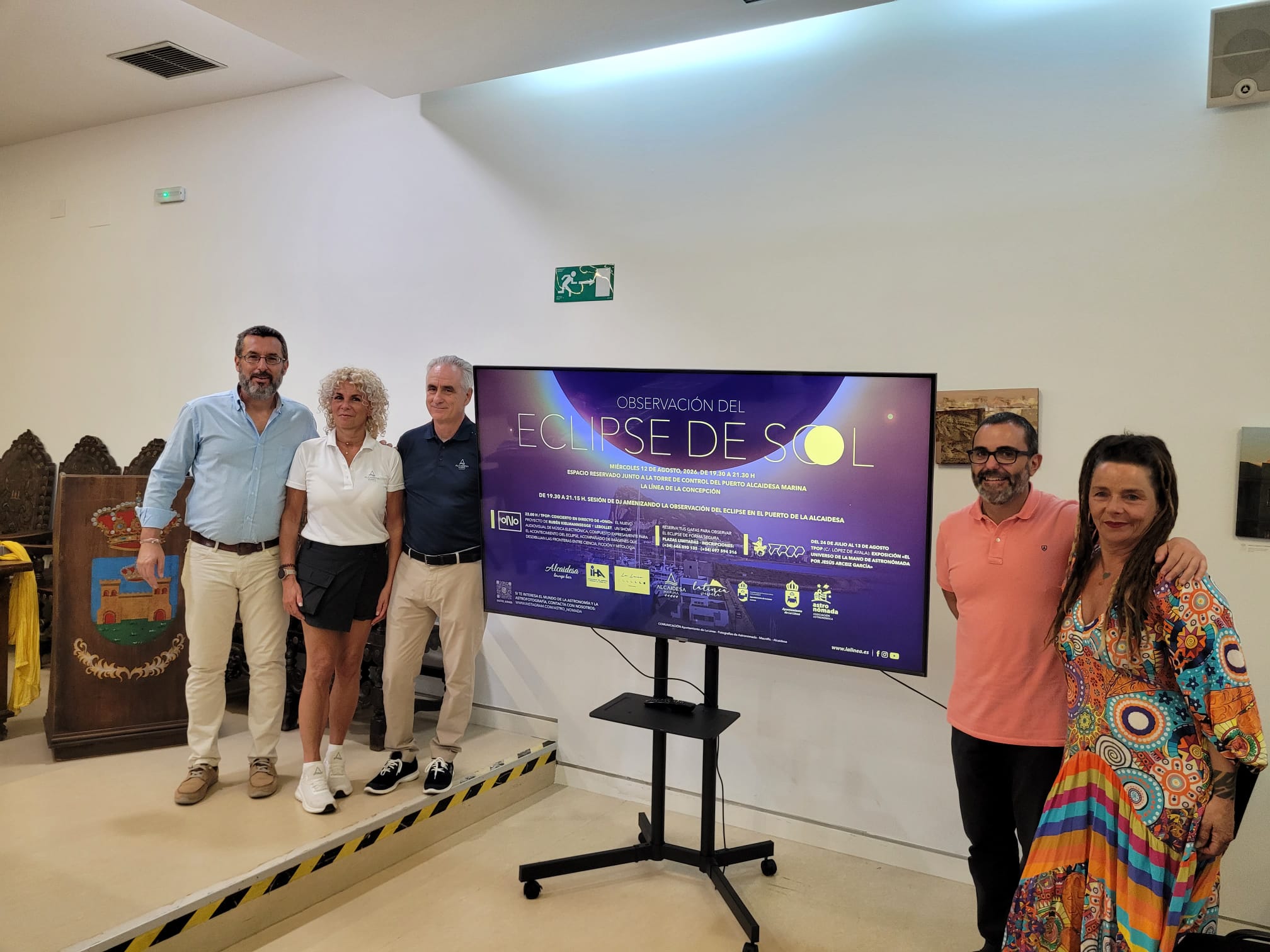 La Línea disfrutará el 12 de agosto de una observación del eclipse solar en Alcaidesa Marina