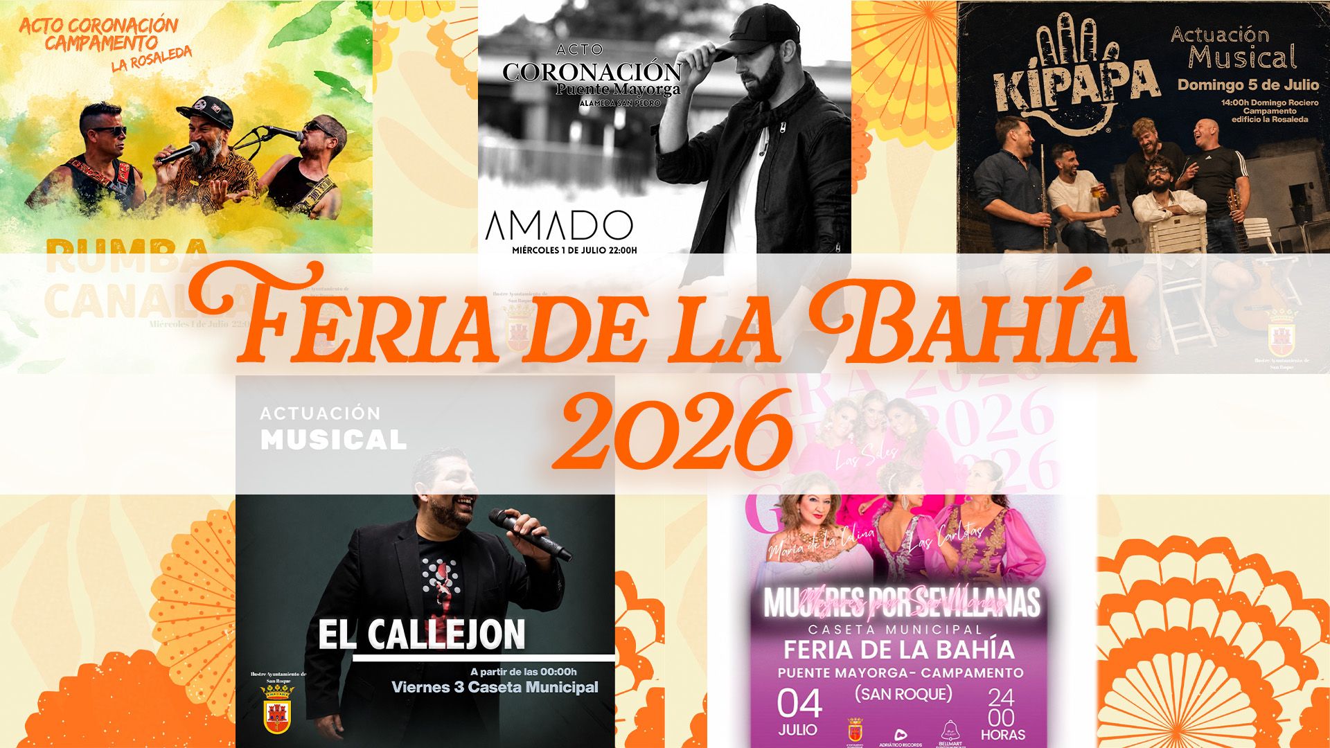 La Feria de la Bahía arranca este 1 de julio con seis conciertos y cinco días de actividades La Feria de la Bahía arranca este 1 de julio con seis conciertos y cinco días de actividades