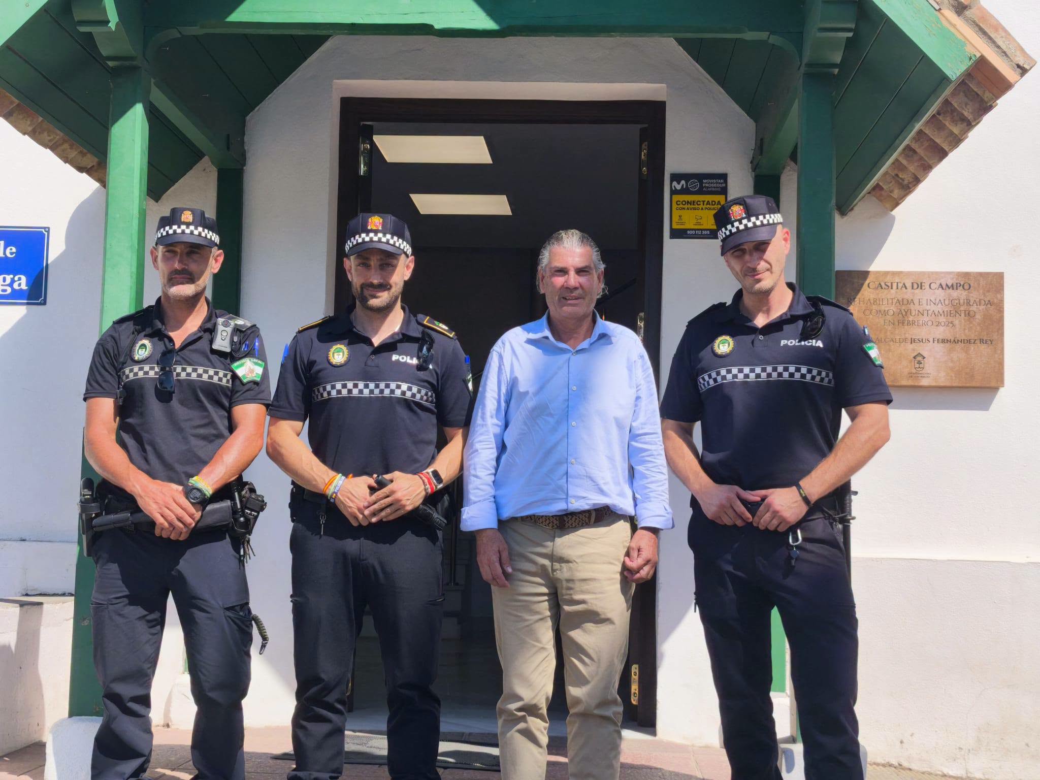 Dos agentes en prácticas se incorporan a la plantilla de la Policía Local de Tesorillo