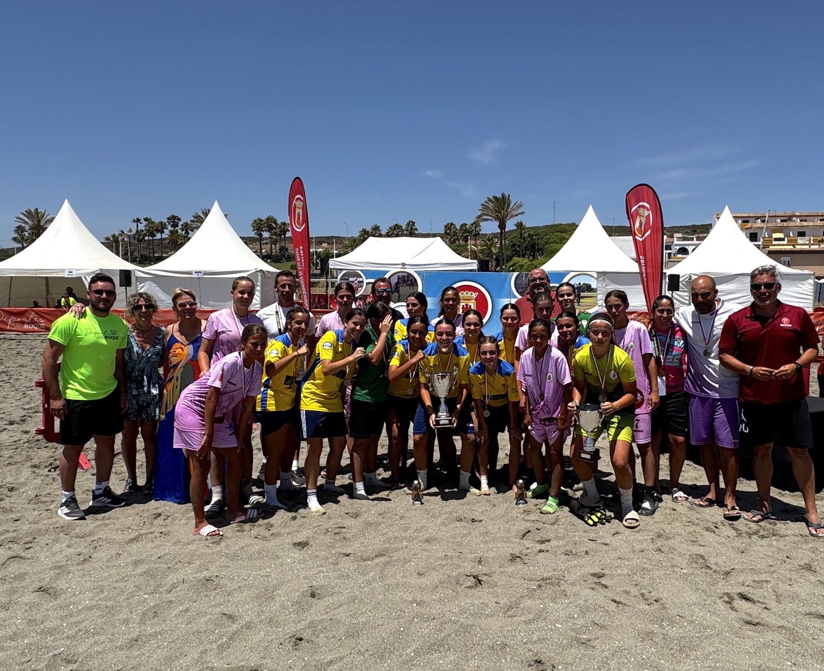 Instalaciones Ariko y Algeciras FS Playa se coronan en el IV Trofeo Alcalde Ciudad de San Roque