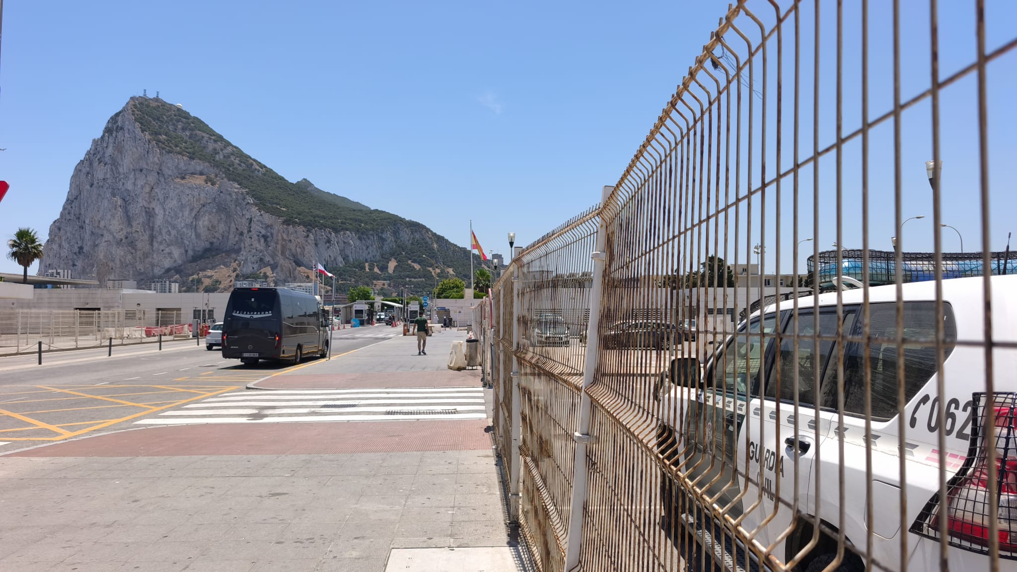 El fin de la Verja, cuestión de días: el acuerdo de Gibraltar se firmará el 14 de julio en Bruselas. Foto: Manolo Glez. 