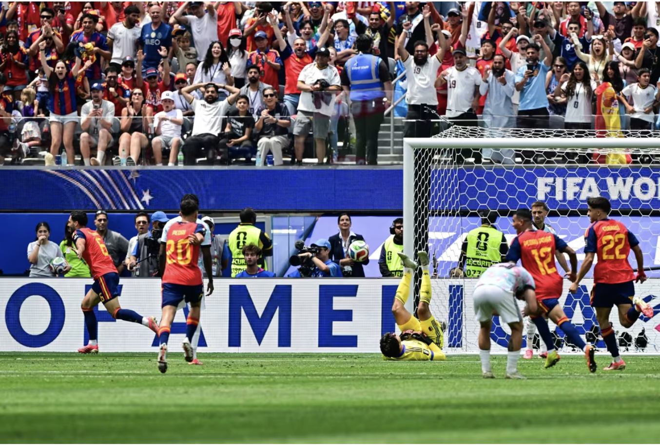 España se mete en semifinales del Mundial.  Dirk Waem/Belga/dpa