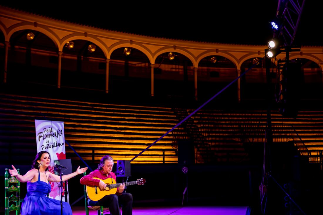 Laura Vital en uno de sus conciertos. Imagen de archivo. 