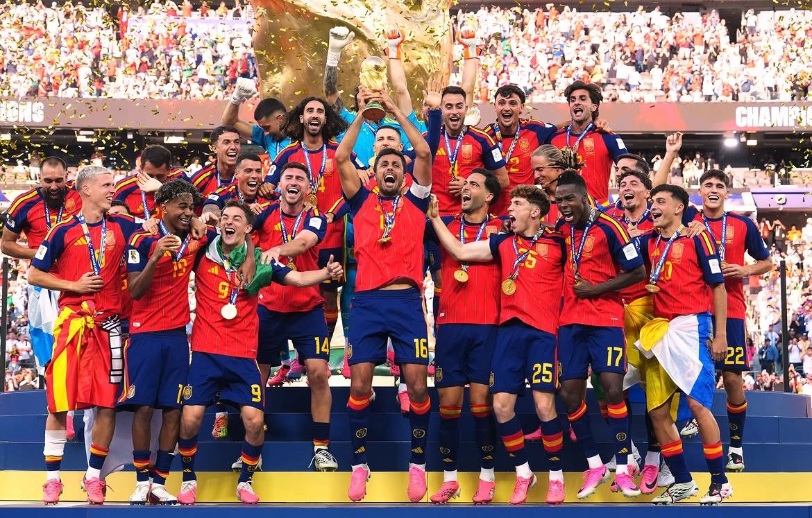 Imagen de la selección de fútbol española. (1-0) España conquista el Mundial ante Argentina
