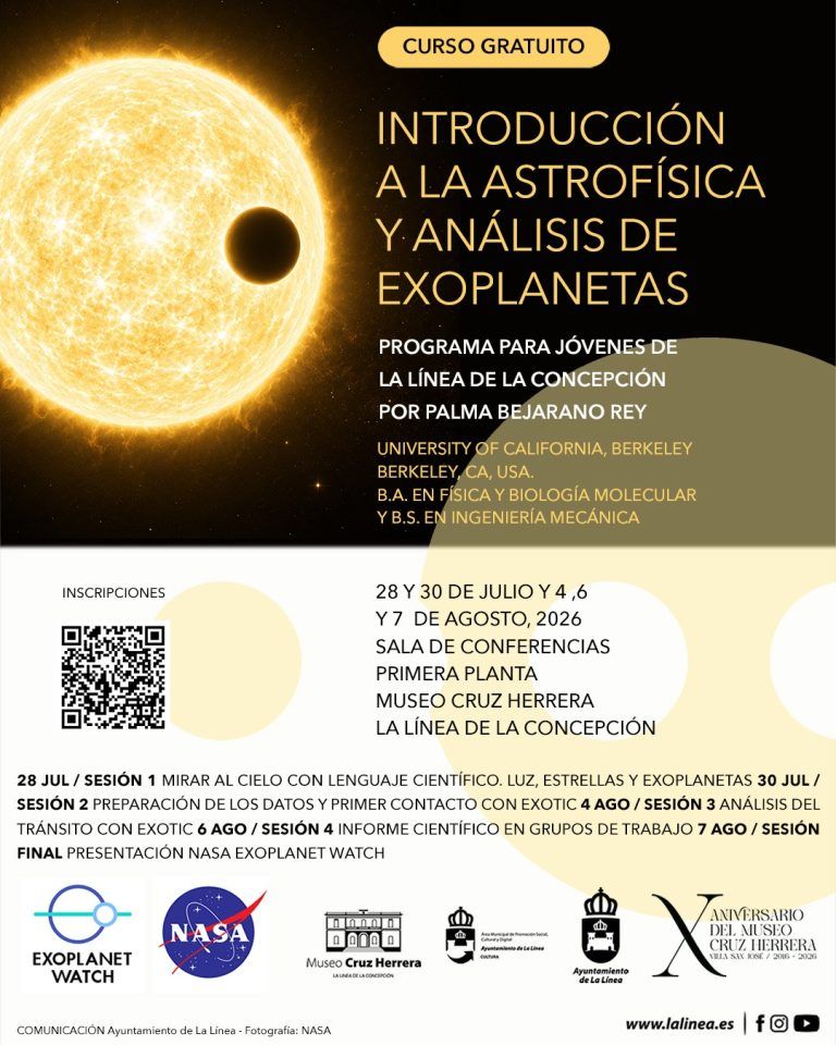 La Línea acogerá un curso gratuito de astrofísica impartido por una investigadora vinculada a la NASA La Línea acogerá un curso gratuito de astrofísica impartido por una investigadora vinculada a la NASA