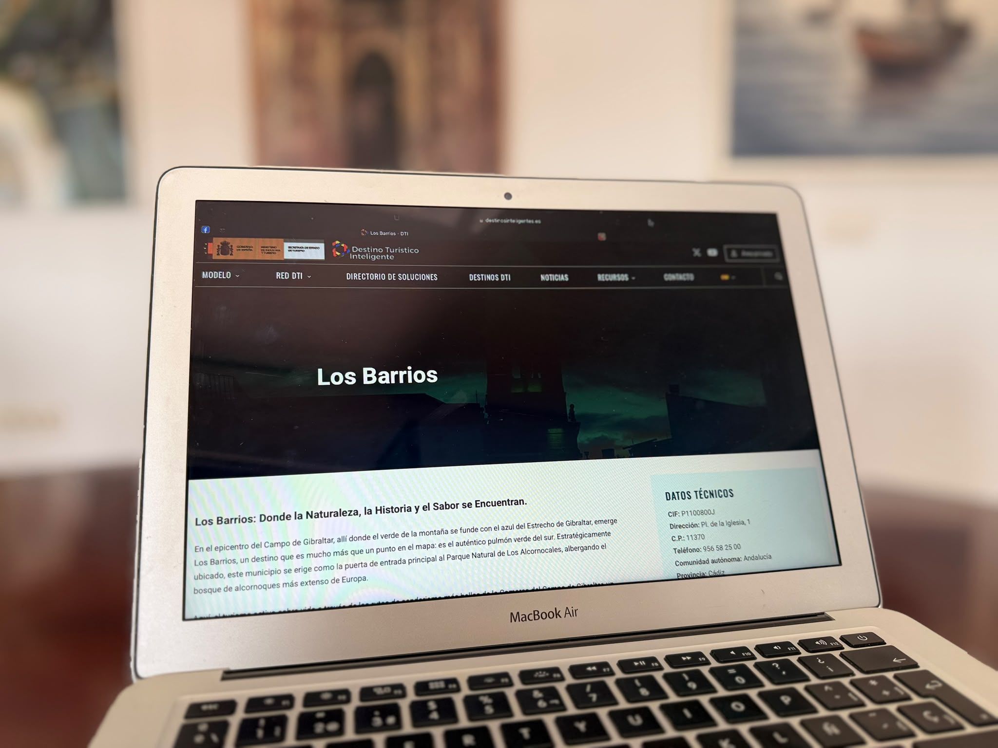 Los Barrios se incorpora a la Plataforma Inteligente de Destinos para impulsar un turismo más innovador y sostenible
