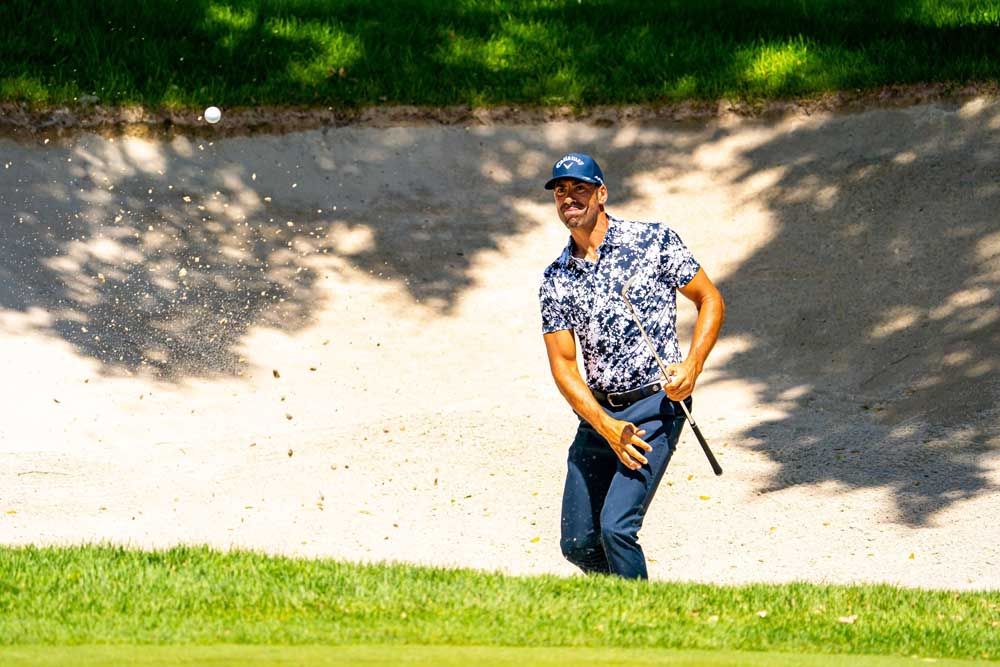 Álvaro Quirós, durante un torneo