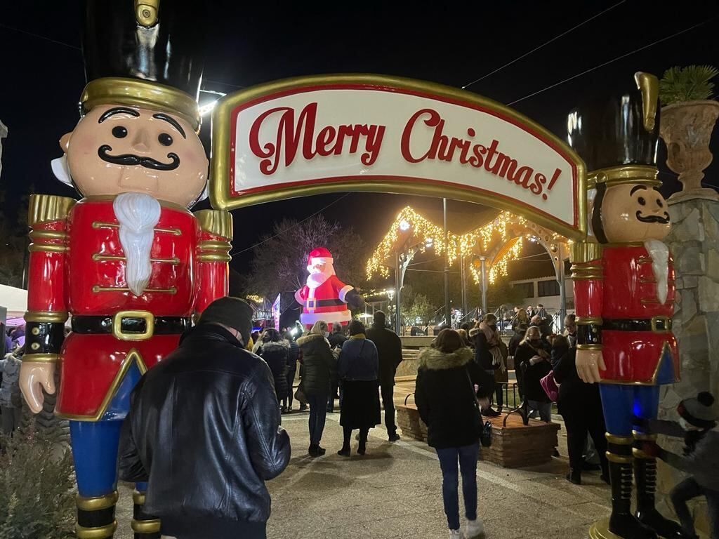 Encendido del alumbrado navideño de Castellar. Fotos- Sofía Furse. ç