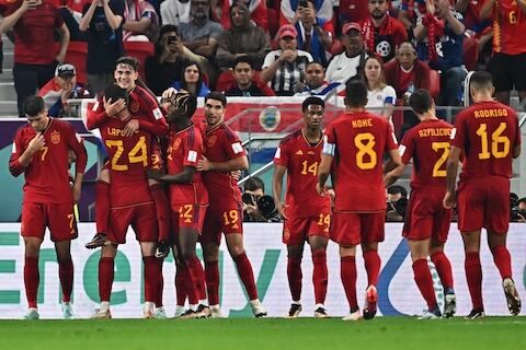 FIFA World Cup 2022 - Group E Spain vs Costa Rica