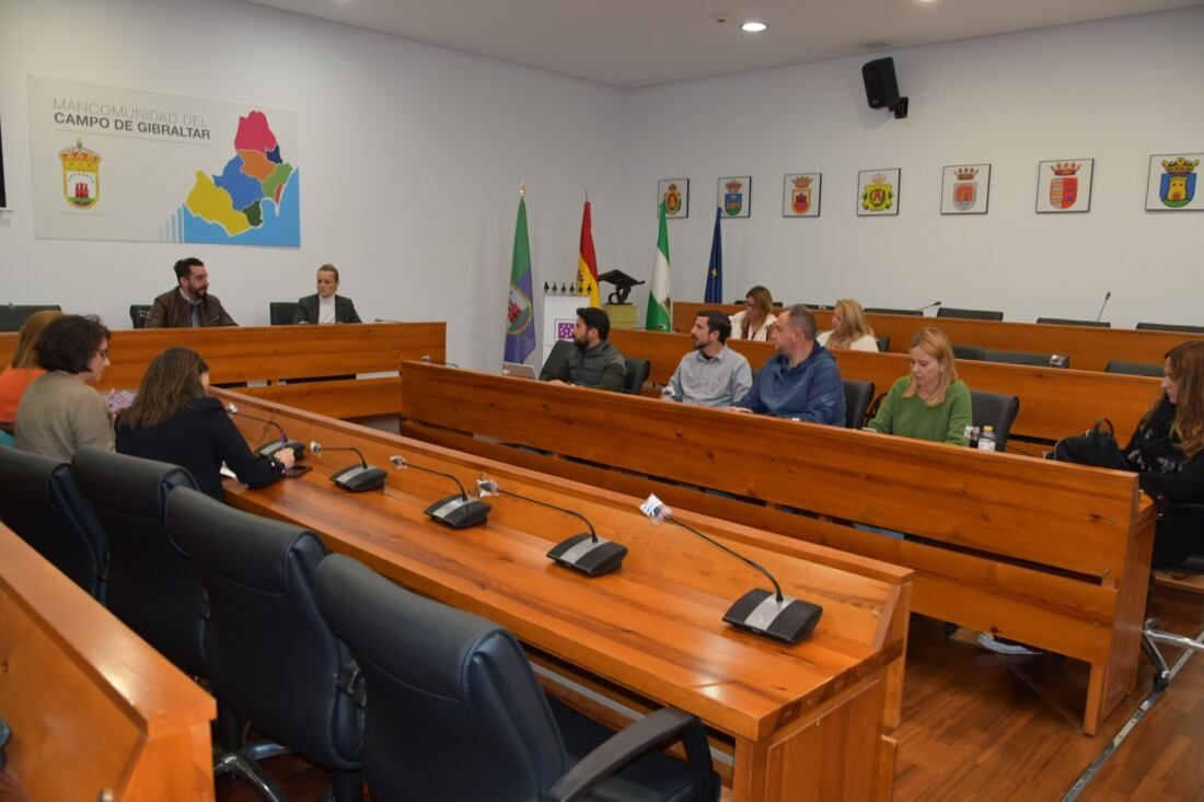 Reunión en Mancomunidad para la preparación de Fitur 2023.