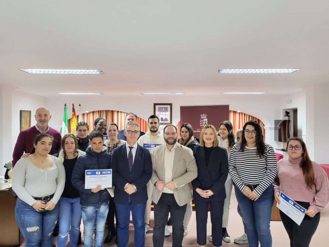 CádizAlDía.- Jóvenes de Jimena y Castellar culminan su formación de la mano del programa Dipuemplea