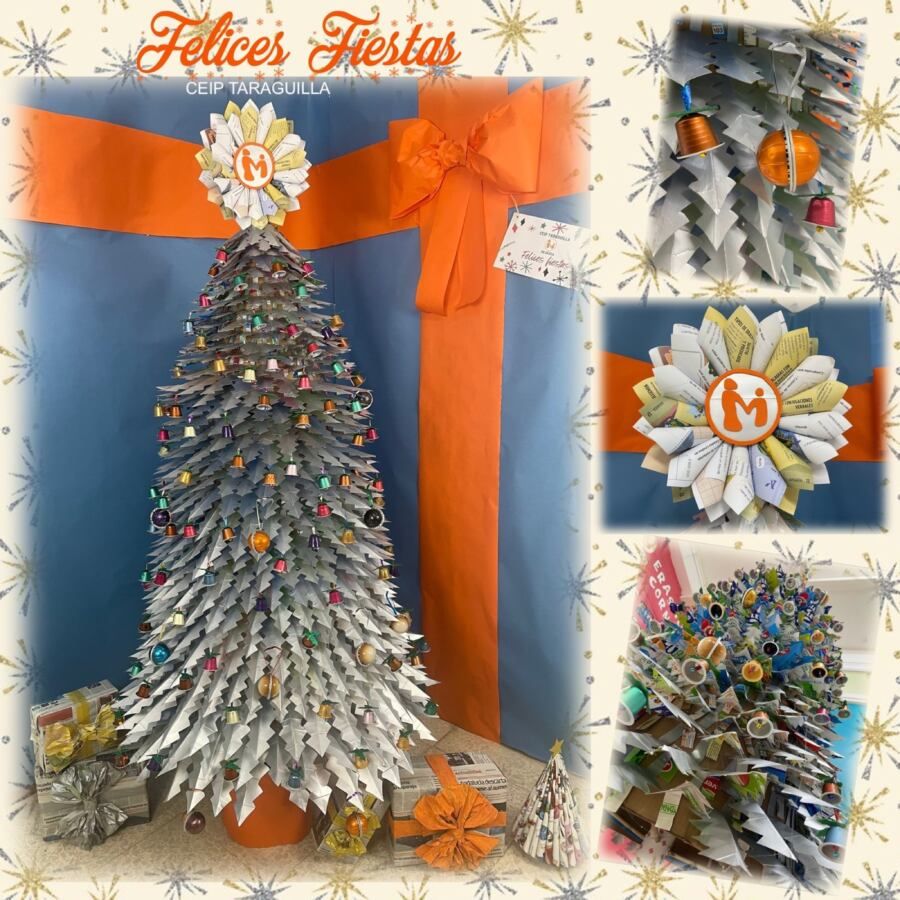La Línea premiará el mejor árbol creado por alumnos a partir de materiales reciclados. Foto: Mejor árbol reciclado, imagen de archi.