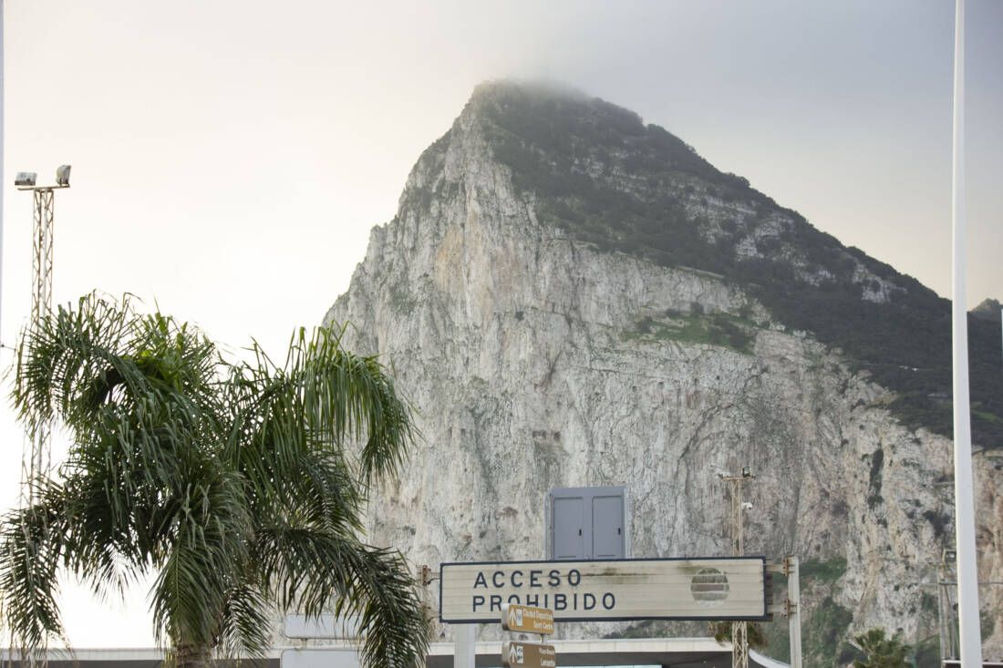 La UE aplaza el sistema de entradas y salidas de viajeros que se iba a aplicar en Gibraltar. Peñon de Gibraltar