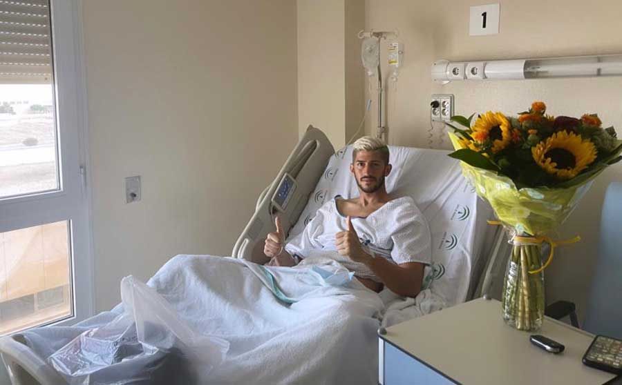 FÚTBOL 100821 Godino Hospital