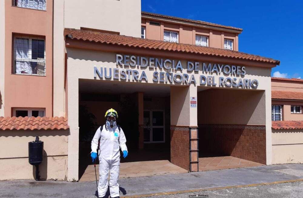 Bombero en Residencia Los Barrios 1