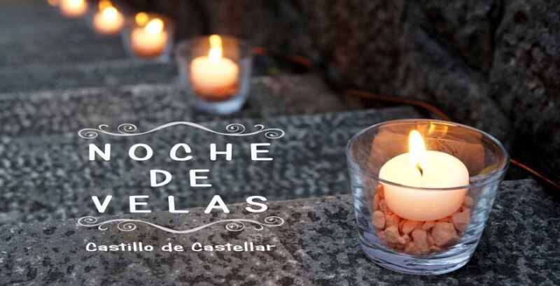 Cartel de una edición pasada de la Noche de las Velas en Castellar. Imagen de archivo. Noche de las velas, mercado medieval y concierto de Jazz, este fin de semana en Castellar