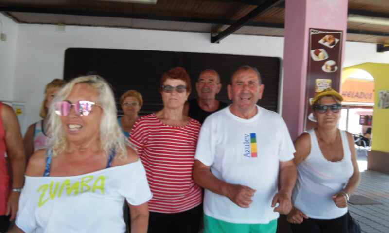 Imagen del taller de mayores 'Vida Saludable', en Algeciras. Imagen del taller de mayores 'Vida Saludable', en Algeciras.