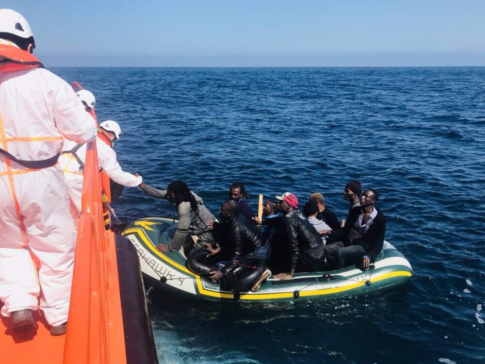 Cádiz.- Un total de 26 embarcaciones con inmigrantes han sido interceptadas en las costas entre enero y abril