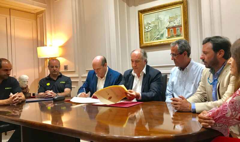 FIRMA ACUERDO CBPC Y AYTO ALGECIRAS LICENCIAS FIRMA ACUERDO CBPC Y AYTO ALGECIRAS LICENCIAS