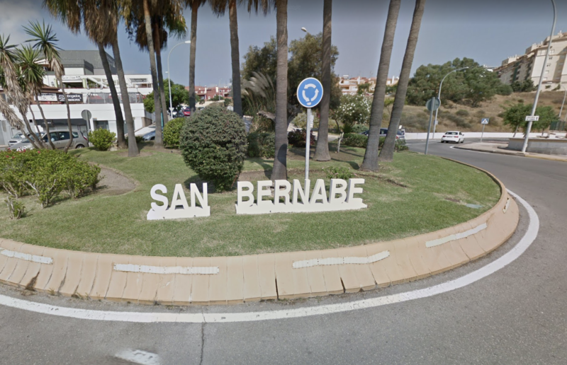 San Bernabé, una de las zona de Algeciras sin agua a causa de una avería.