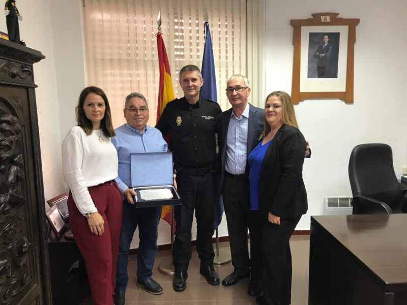 hermanos ruiz galán homenaje policía 1