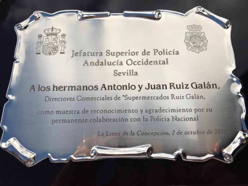 hermanos ruiz galán homenaje policía 2