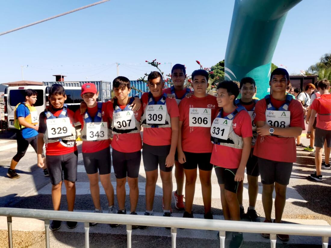 Un oro y dos bronces para el Piragüismo Algeciras en el Andaluz de piragua cross Un oro y dos bronces para el Piragüismo Algeciras en el Andaluz de piragua cross