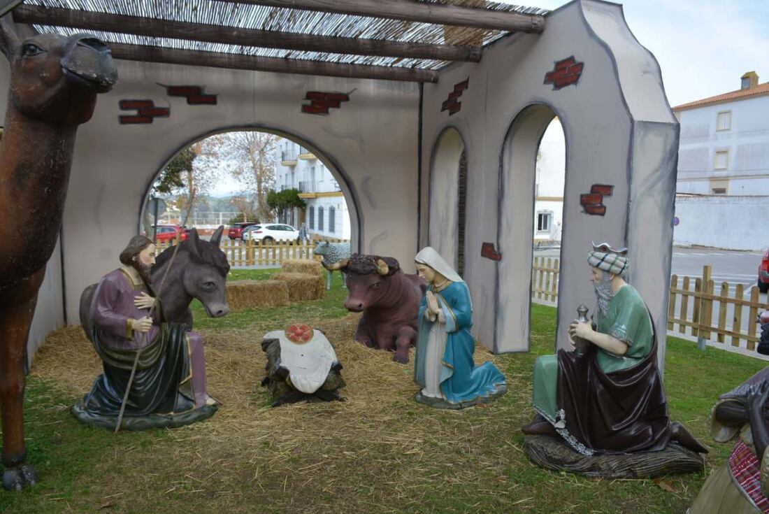 The Royal Mailbox of San Roque, in the Young Space, next to the Bethlehem open for photographs